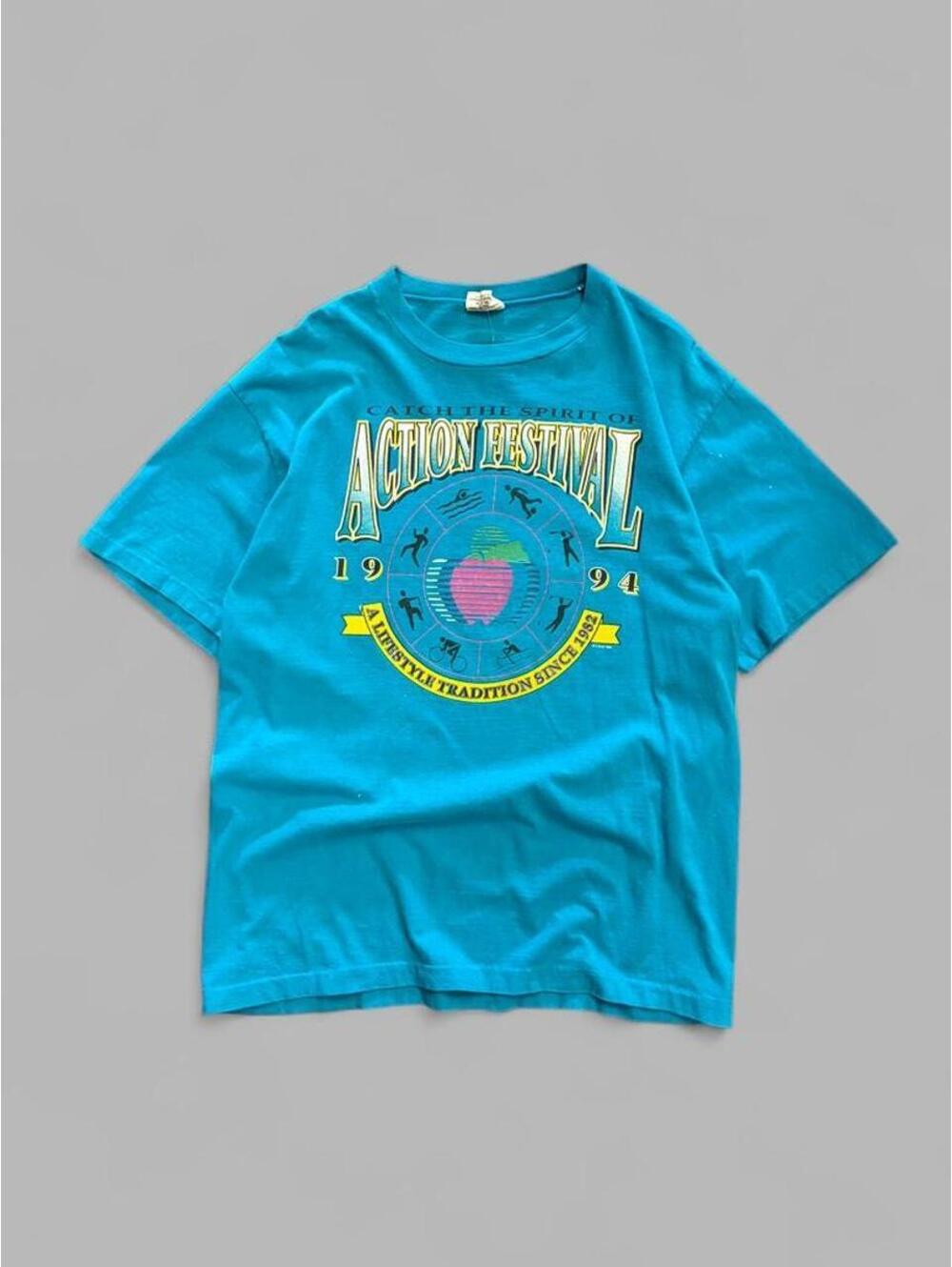Vintage 1994 Action Festival Triathlon Tee